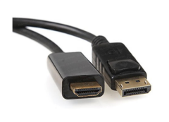 DARK 1.8M DISPLAY PORT-HDMI KABL0