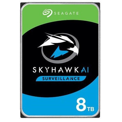 Seagate Skyhawk AI 8TB 256MB 3.5” Sata 3 7/24 Güvenlik Diski