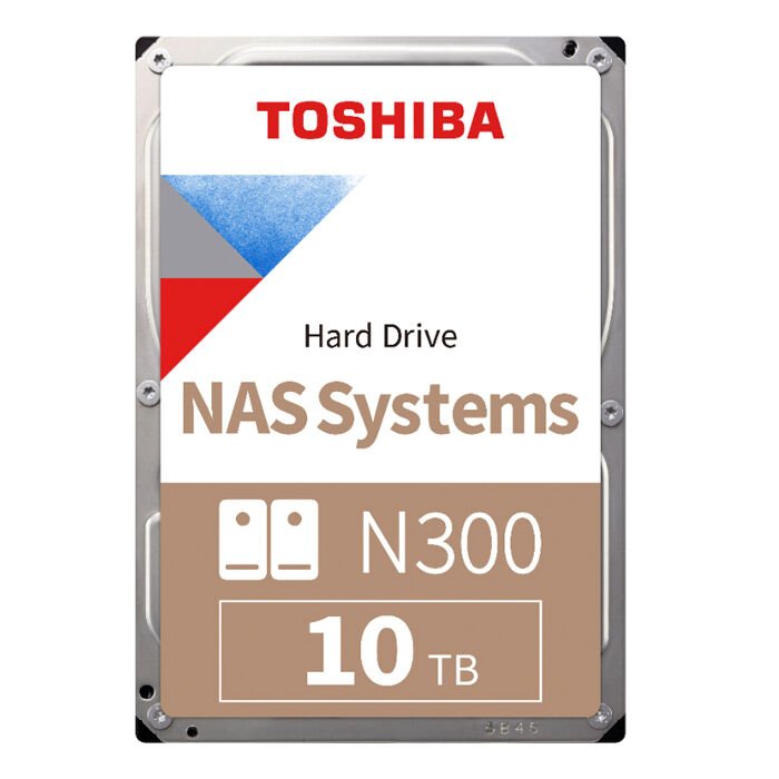 Toshiba N300 10TB 7200Rpm 256MB Sata 3 NAS Harddisk