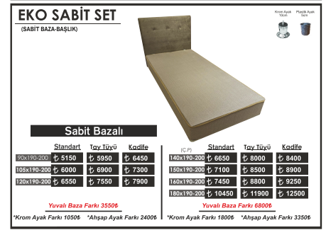 EKO SABİT SET