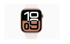APPLE WATCH SERİES 10 42MM ROSE GOLD AI LB SB S/M