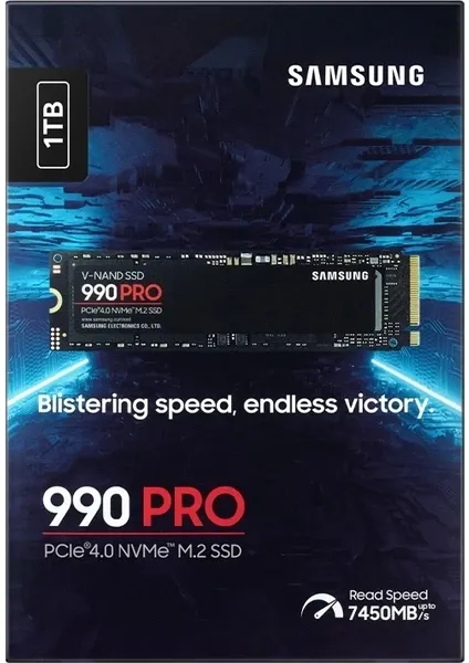 Samsung 990 PRO 1TB m.2 NVMe 7450/6900 Soğutuculu
