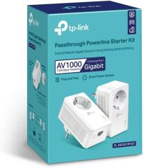 TP-Link TL-PA7017P KIT AV1000 Gigabit Priz Girişli Powerline Adaptör