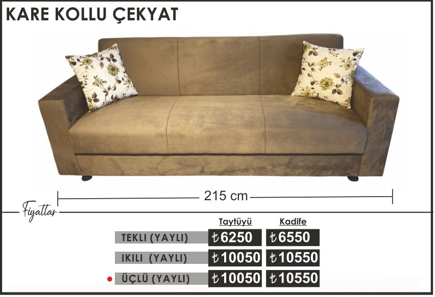 KARE KOLLU ÇEKYAT