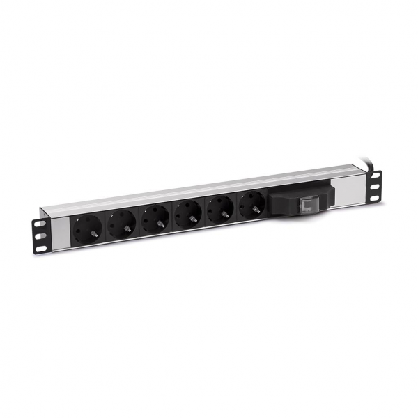 Formrack Sigortalı F082PR6SA 6 Lı 19 Alüminyum Priz