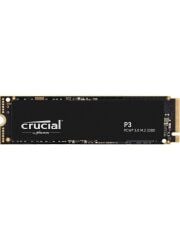 Crucial P3 500GB SSD m.2 NVMe PCIe 3500 - 1900MB/s , 2280 ,Gen 3
