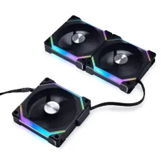 Lian Li UNI FAN SL120 V2 3x120mm RGB Kasa Fanı, Siyah