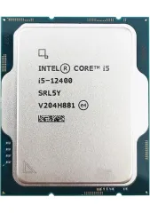 Intel Core i5-12400 2.50GHz 6 Çekirdek 18MB L3 Önbellek Soket 1700 İşlemci