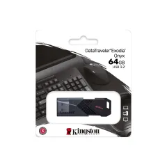 Kingston Data Traveler Exodia Onyx 64GB USB 3.2 Gen 1 Flash Bellek