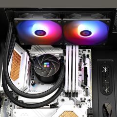 Thermalright Aqua ELite 240 ARGB Sıvı İşlemci Soğutucu, Siyah