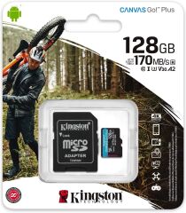 Kingston Canvas Go Plus UHS-I U3 A2 V30 256 GB Micro SD Kart