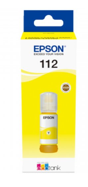 EPSON C13T06C44A INK BOTTLE 112 YELLOW ECOTANK