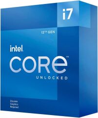 Intel Core i7-12700KF 3.60GHz 12 Çekirdek 25MB L3 Önbellek Soket 1700 Tray İşlemci