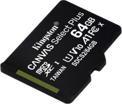 Kingston Canvas Plus 64GB Class 10 100MB/s Okuma Hızlı MicroSD Hafıza Kartı