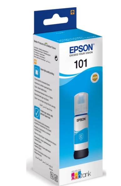 EPSON 101 MÜREKKEP MAVİ 70 ML