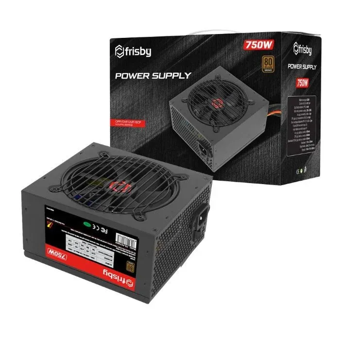 FRISBY FR-PS7580P 750W 80 + BRONZ POWER SUPPLY