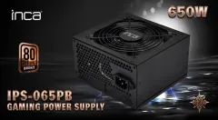 INCA IPS-065PB 650W 80+ Bronz Aktif 12CM FAN Power Supply