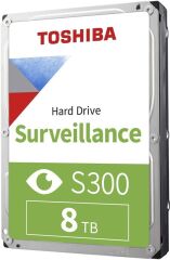 Toshiba S300 Pro Surveillance 8TB 256MB 7200 RPM 3.5 SATA3 724 Güvenlik Diski