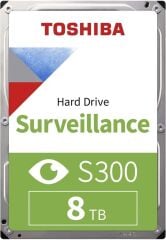 Toshiba S300 Pro Surveillance 8TB 256MB 7200 RPM 3.5 SATA3 724 Güvenlik Diski