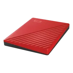Western Digital My Passport 4 TB USB 3.2 2.5 Harici Harddisk, Kırmızı