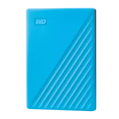 Western Digital My Passport 4 TB USB 3.2 2.5'' Harici Harddisk, Mavi