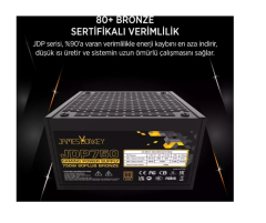 JAMES DONKEY JDP750 APFC 12CM 80+ BRONZE 750W Power Supply