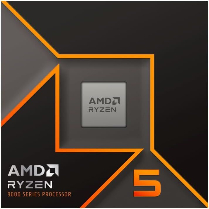 AMD Ryzen 5 9600X 3.90 Ghz 6 Çekirdek 38MB AM5 4nm İşlemci