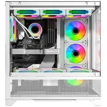 Twisted Minds TM-X5-W Minimalist -04 Mid Tower Oyuncu Kasası, Beyaz