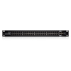 Ubiquiti Edge 48 Port Poe + 48x1Gbit Eth + 2x SFP + 500 Watt Yönetilebilir Gigabit Switch