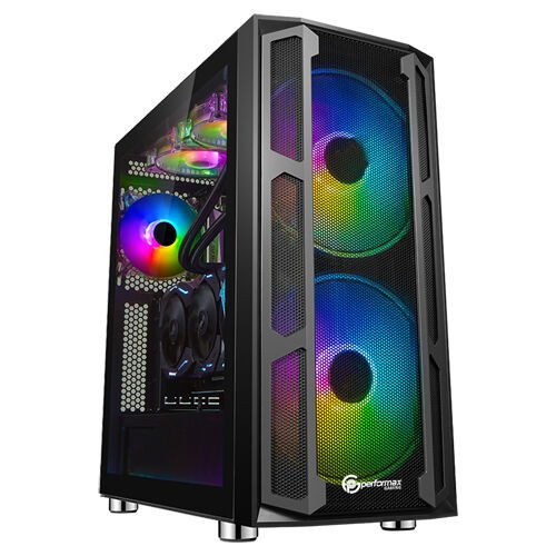 Performax Tyrant ARGB Fanlı ATX Siyah Oyuncu Kasası