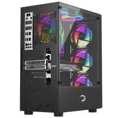 GamePower Eclipse 4*120mm A-RGB Fan 500W 80+ Bronze ATX Gaming Kasa