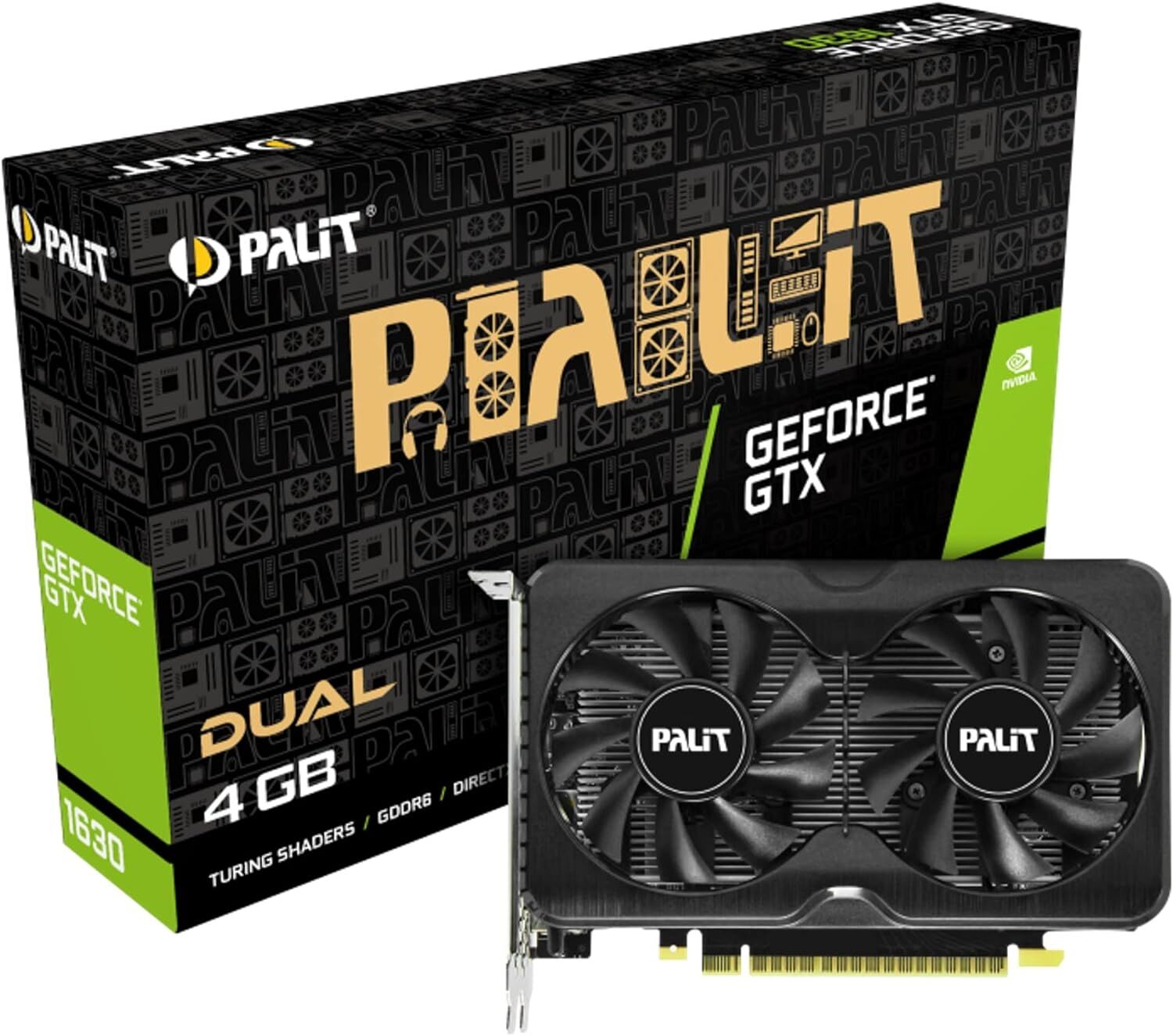 Palit GTX 1630 Dual 4GB GDDR6 64Bit Ekran Kartı
