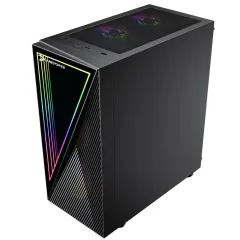 GamePower Ravadin ATX 3* ARGB Infinity Fan Gaming RGB Kasa 500W 80+ Bronze Dahili PSU