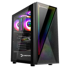 GamePower Ravadin ATX 3* ARGB Infinity Fan Gaming RGB Kasa 500W 80+ Bronze Dahili PSU