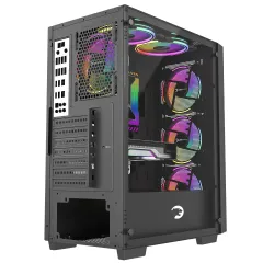 GamePower Flex 4*120mm A-RGB Fan ATX 550W 80+ Bronze Gaming Kasa