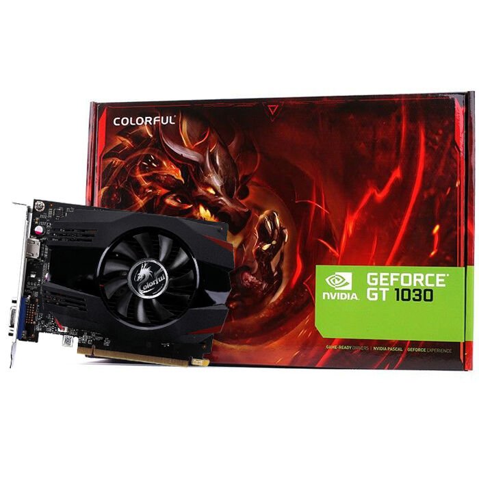 Colorful GT1030 4G-V 4 GB DDR4 64 Bit DX12 Ekran Kartı
