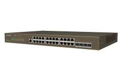 IP-Com G5328F 24 Port Gigabit + 4x1GB SFP Uplink L3 Yönetilebilir Rackmount Switch