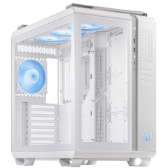 Asus TUF Gaming GT502 Plus Temperli Cam USB Type-C ATX Mid-Tower Gaming Kasa, Beyaz