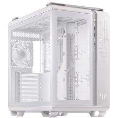 Asus TUF Gaming GT502 Plus Temperli Cam USB Type-C ATX Mid-Tower Gaming Kasa, Beyaz