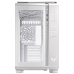 Asus TUF Gaming GT502 Plus Temperli Cam USB Type-C ATX Mid-Tower Gaming Kasa, Beyaz