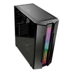 Cougar Gemini S Iron Gray Led Panel ATX Siyah Oyuncu Kasası