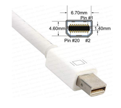 DARK APPLE MINI DISPLAY PORT TO DVI DÖNÜŞTÜRÜCÜ