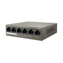 IP-Com F1106P-4-63W 5 Port 10/100MBPS Yönetilmeyen POE Masaüstü Switch