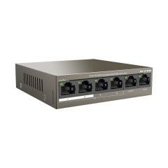 IP-Com F1106P-4-63W 5 Port 10/100MBPS Yönetilmeyen POE Masaüstü Switch