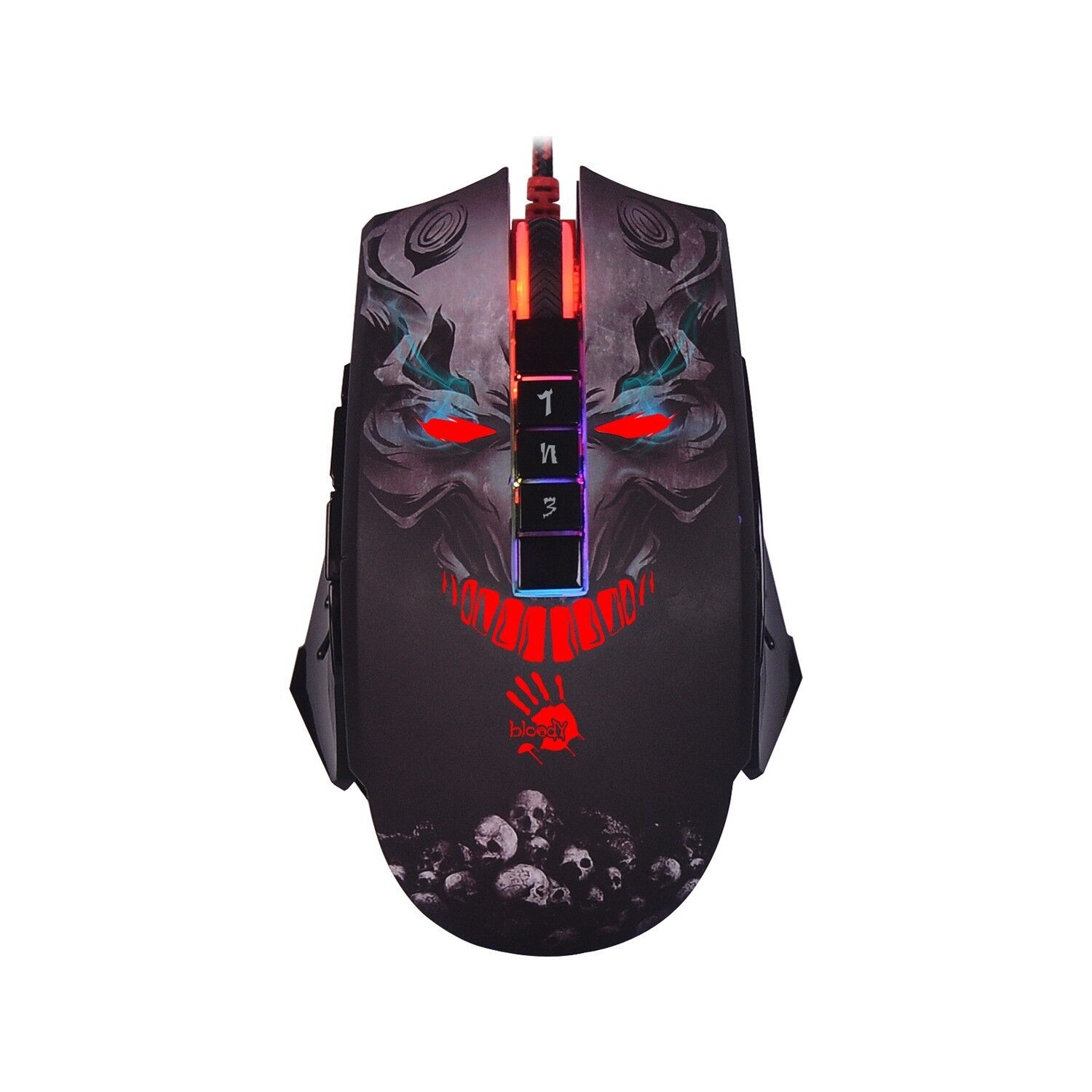 Bloody P85 Skull Multi Core 5000CPI 8 Tuş RGB Optik Oyuncu Mouse