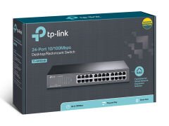 TP-Link TL-SF1024D 24-port 10/100Mbps Masaüstü/Rackmount Switch