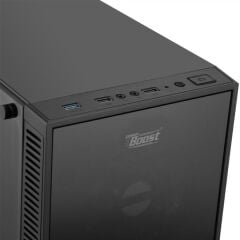 Power Boost VK-G1007 RGB Fanlı ATX Siyah Oyuncu Kasası