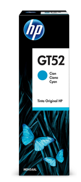 HP GT52 MÜREKKEP MAVİ