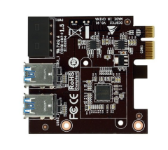 Biostar PCI-E 1x to 4x USB3.0 Riser Adaptör DCBTC2