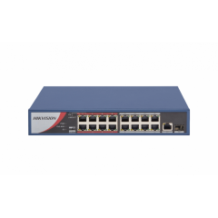 Hikvision DS-3E0318P-E/M 16 Port 10/100 Mbps POE Switch